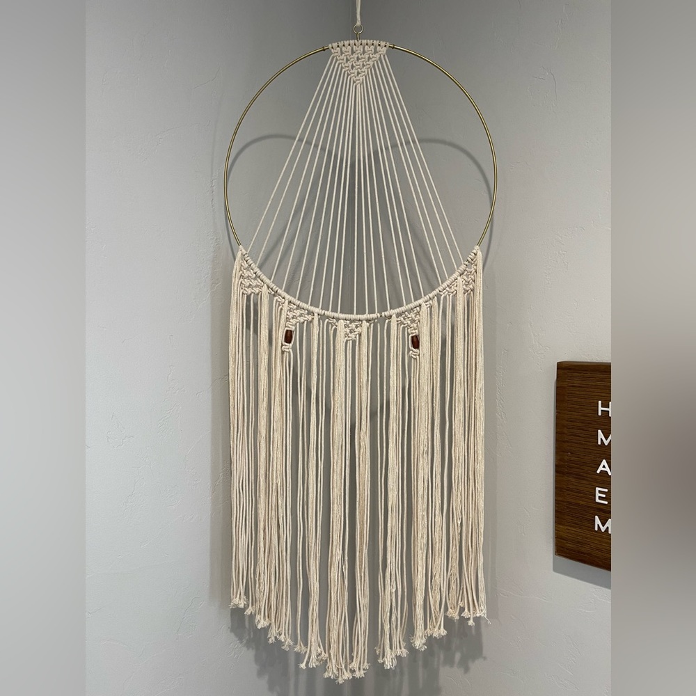 Macrame dream catcher from the World Market!
